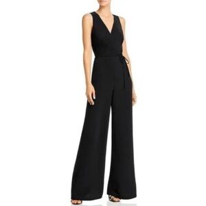 Likely Black Sleeveless Wide-Leg Jumpsuit